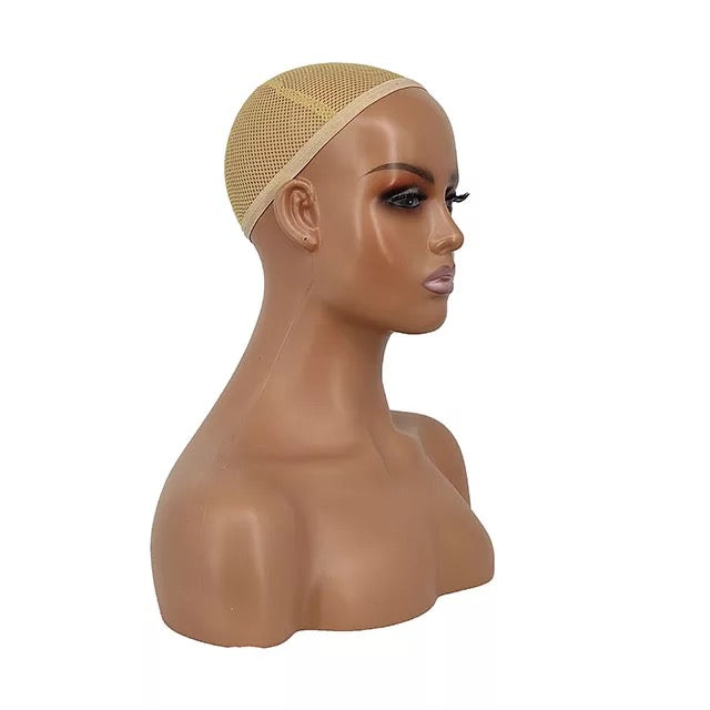 Anti-slip Silicone Wig Cap On Mannequin Head For Wigs Display Artificial  Scalp Cap Nude Silicone Cap Invisible Mannequin Cap